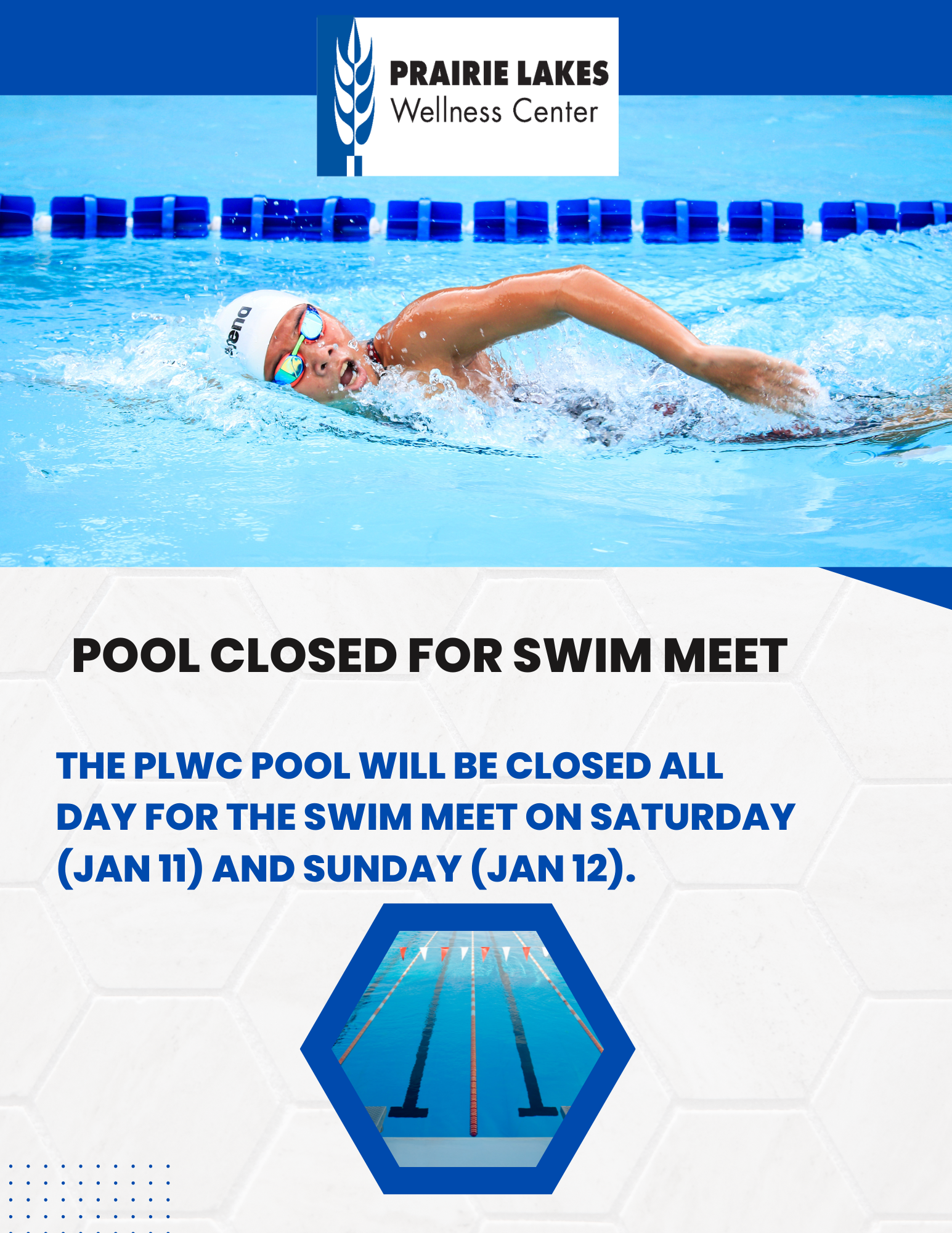 Swim Meet Pool Closed for Swim Meet