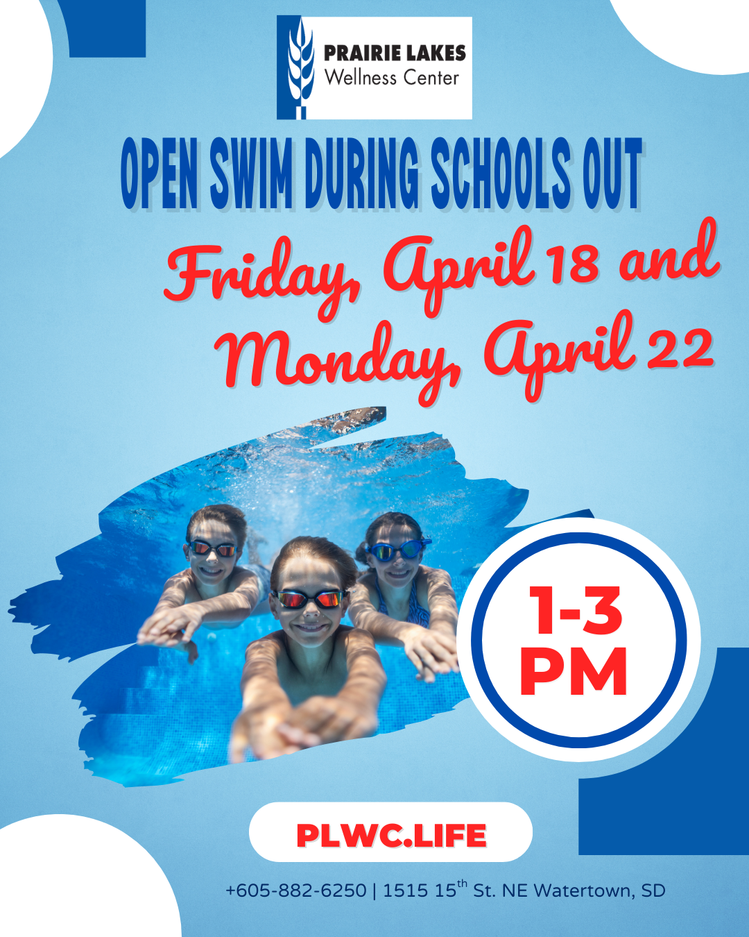 Easter Break Open Swim 2025