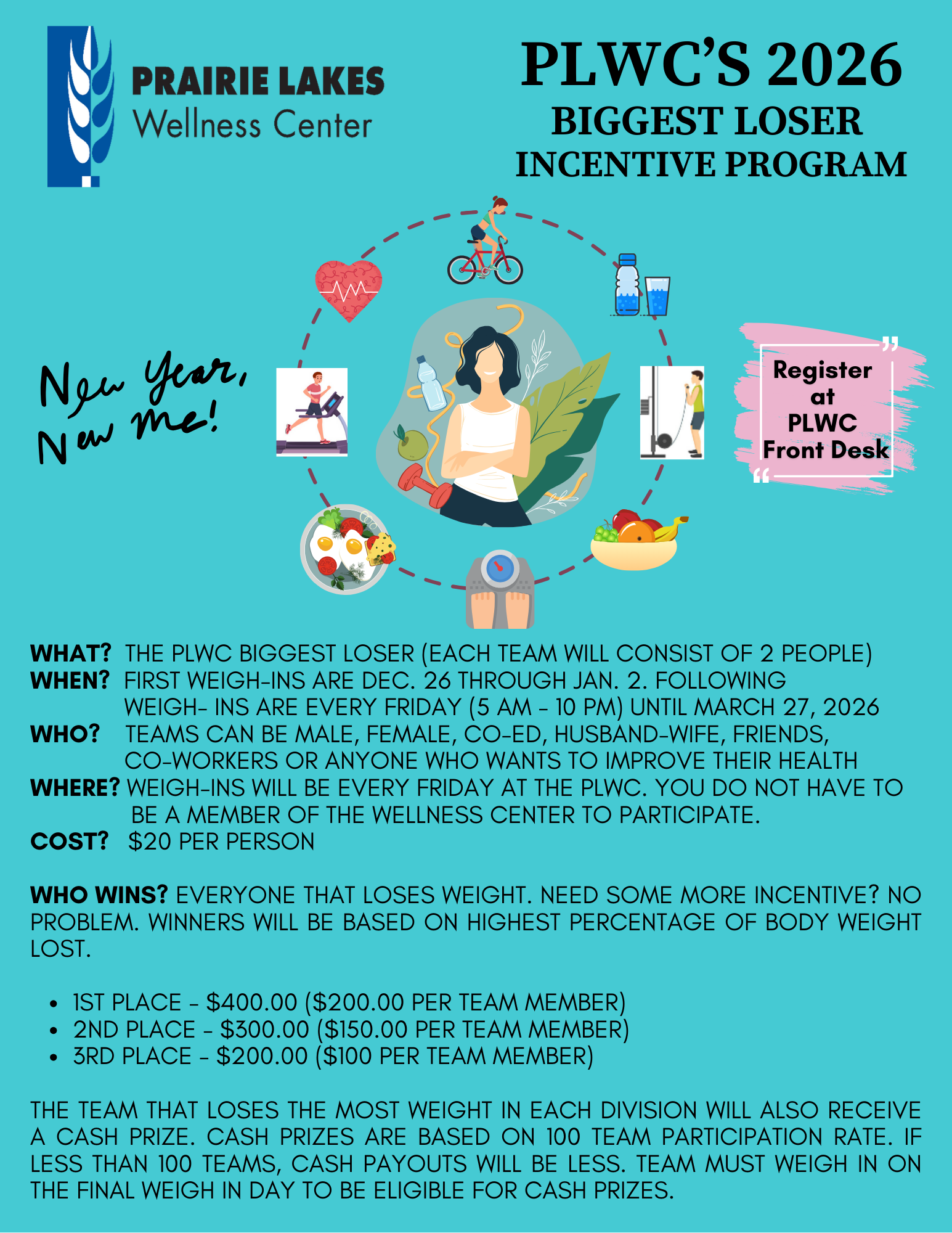 Biggest Loser 2026 Flyer