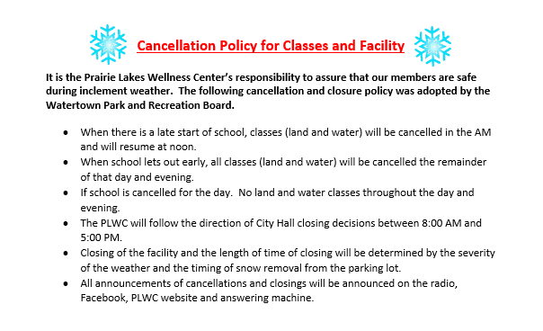 cancellation policy