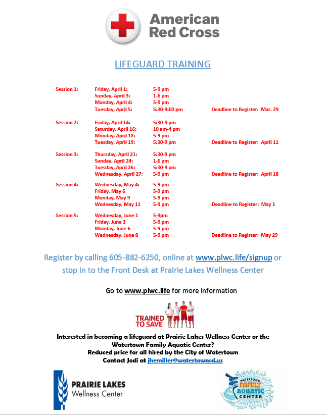 lifeguard training 2022